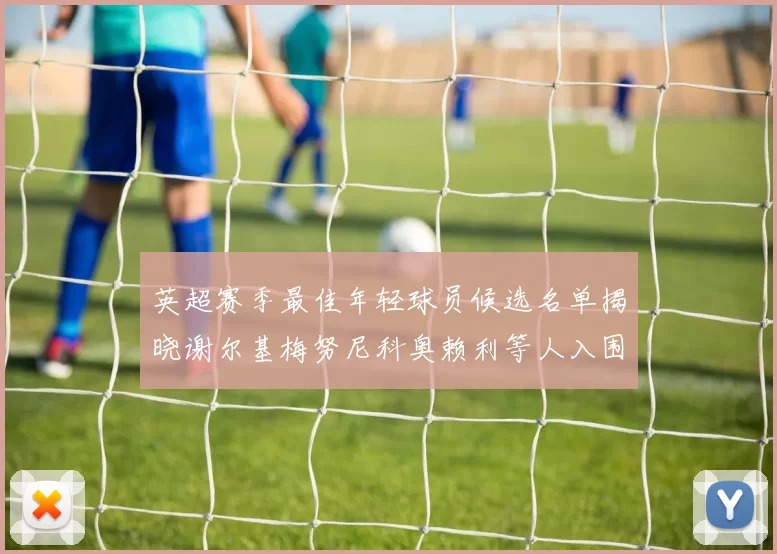 英超赛季最佳年轻球员候选名单揭晓谢尔基梅努尼科奥赖利等人入围